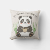 Cute Panda Pillow クッション (正面)