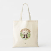 Cute Panda Tote Bag トートバッグ (裏面)
