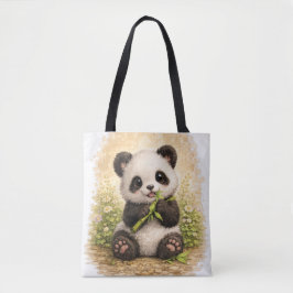 Cute Panda Tote Bag Kawaii Animal Bear トートバッグ