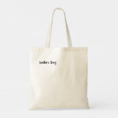 Cute Panda with an Orange Flower Frame トートバッグ (裏面)