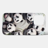 Cute Pandas Group Photo Case-Mate iPhoneケース (裏面 (横))