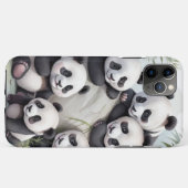 Cute Pandas Group Photo Case-Mate iPhoneケース (裏面(横))