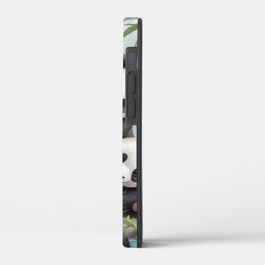 Cute Pandas Group Photo Case-Mate iPhoneケース (裏面 / 左)