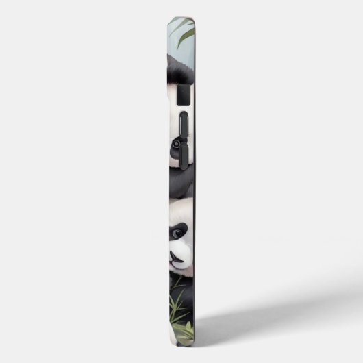 Cute Pandas Group Photo Case-Mate iPhoneケース (裏面 / 左)