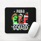 Cute Para Elf Squad Funny Christmas Elf Kids Teach マウスパッド (マウス)