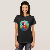 Cute Parrot Bird Parrot Motif Birds Parrot 1 Tシャツ (正面フル)