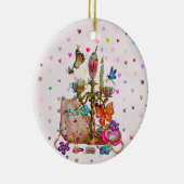 Cute Pastel セラミックオーナメント (右)