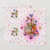 Cute Pastel ポストカード (正面/裏面)