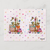 Cute Pastel ポストカード (裏面)