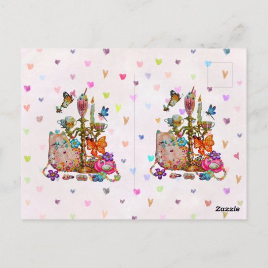 Cute Pastel ポストカード (裏面)