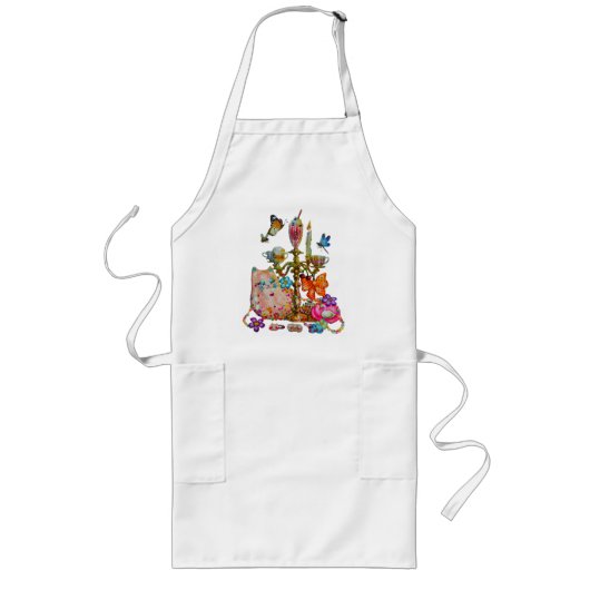 Cute Pastel ロングエプロン (正面)