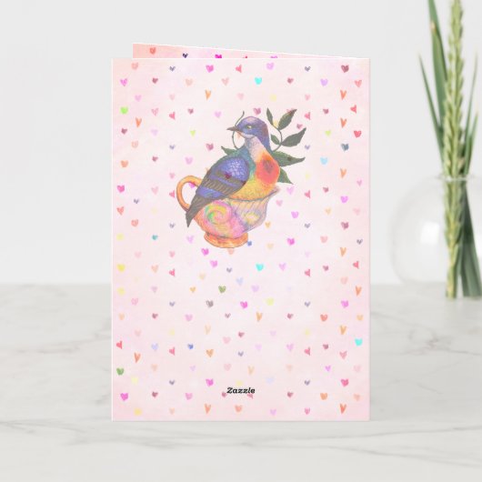 Cute Pastel 招待状 (裏面)