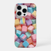 Cute Pastel Abstract Blocks Phone Sticker iPhoneケース (裏面)