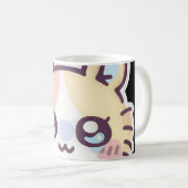 Cute Pastel Aesthetic Coffee Cup. コーヒーマグカップ (正面右)