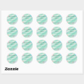 Cute Pastel Aesthetic Stickers  ラウンドシール (シート)
