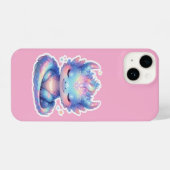 Cute Pastel Baby Dragon  iPhoneケース (裏面横)