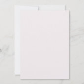 Cute Pastel Baby Shower Invitation Template 招待状 (裏面)