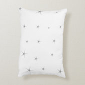 Cute pastel background Polka dots Nursery Blue アクセントクッション (裏面(縦))