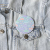 Cute Pastel Cloud Enamel Pin 缶バッジ (インサイチュ)