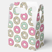 Cute Pastel Colored Icing Donuts Pattern フェイバーボックス (オープン)