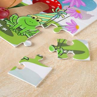 Cute Pastel Colors Puzzles Happy Birthday ジグソーパズル