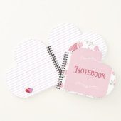 Cute Pastel Diary Notebook | Soft Aesthetic Journa ノートブック (内部)