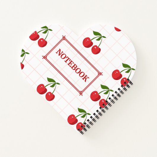 Cute Pastel Diary Notebook | Soft Aesthetic Journa ノートブック (裏面)