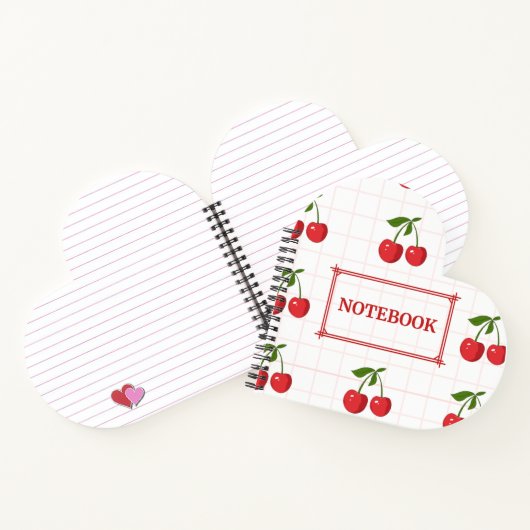 Cute Pastel Diary Notebook | Soft Aesthetic Journa ノートブック (内部)