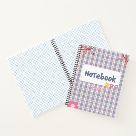 Cute Pastel Diary Notebook | Soft Aesthetic Journa ノートブック (内部)