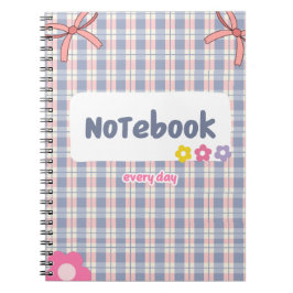 Cute Pastel Diary Notebook | Soft Aesthetic Journa ノートブック