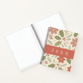 Cute pastel floral patternSpiral Notebook ノートブック (内部)