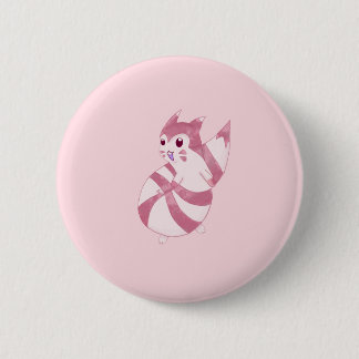 Cute Pastel Furret Design 缶バッジ