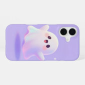 Cute Pastel Ghost Halloween Phone Case iPhone 16ケース (裏面横)