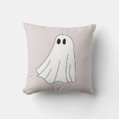 Cute Pastel Ghost Pattern クッション (正面)