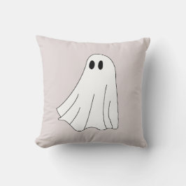 Cute Pastel Ghost Pattern クッション