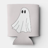 Cute Pastel Ghost Pattern 缶クーラー (裏面)