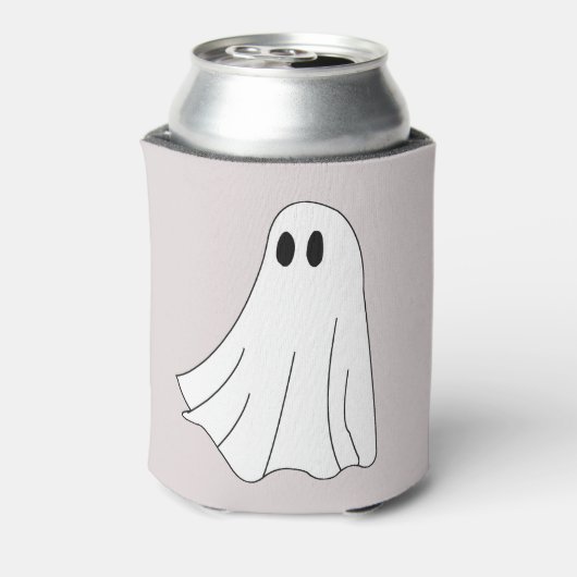 Cute Pastel Ghost Pattern 缶クーラー (缶裏面)