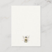 Cute Pastel  Honey Jar Books For Baby Shower エンクロージャーカード (裏面)