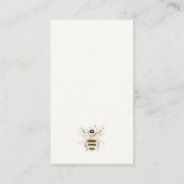 Cute Pastel  Honey Jar Diaper Raffle Baby Shower エンクロージャーカード (裏面)