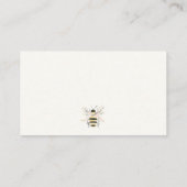 Cute Pastel  Honey Jar Display Shower Baby Shower エンクロージャーカード (裏面)