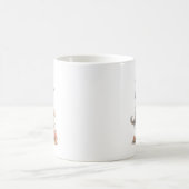 Cute Pastel Kitten Macaron Lover Coffee Mug コーヒーマグカップ (中央)