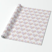 Cute Pastel Padel Gifting ラッピングペーパー (アンロールド)
