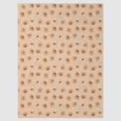 Cute Pastel Pumpkin Halloween Pattern Wrapping Pap 薄葉紙 (正面)