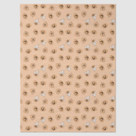 Cute Pastel Pumpkin Halloween Pattern Wrapping Pap 薄葉紙