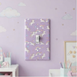 Cute Pastel Unicorn and Rainbow for Kids