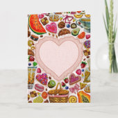 Cute Pastry Confections Sweets カード (正面)