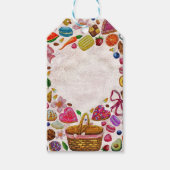 Cute Pastry Confections Sweets ギフトタグ (正面)