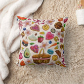 Cute Pastry Confections Sweets クッション (ブランケット)