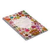 Cute Pastry Confections Sweets ノートブック (右側)