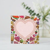 Cute Pastry Confections Sweets 招待状 (スタンド正面)